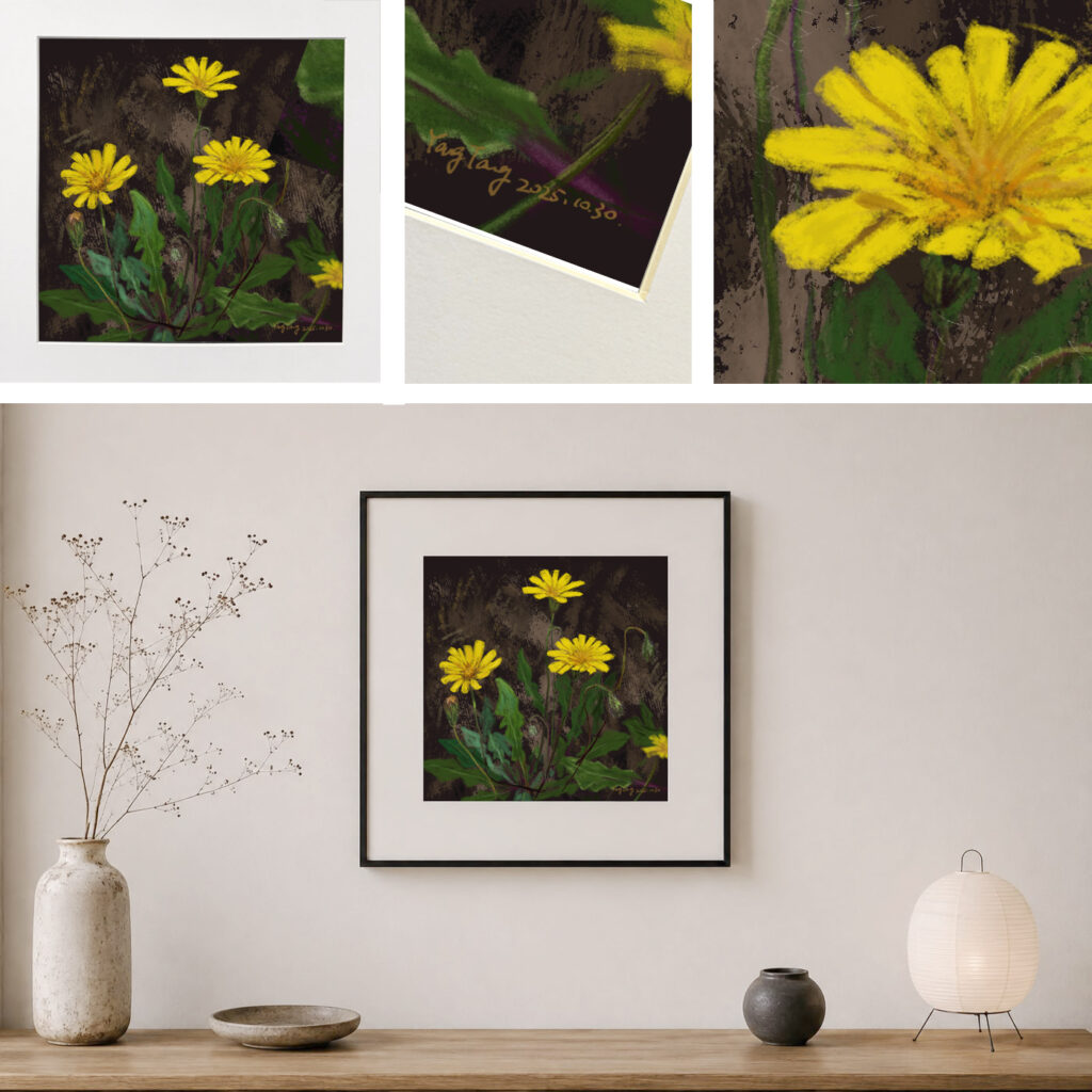 wild flowers 006 – leontodon tuberosus