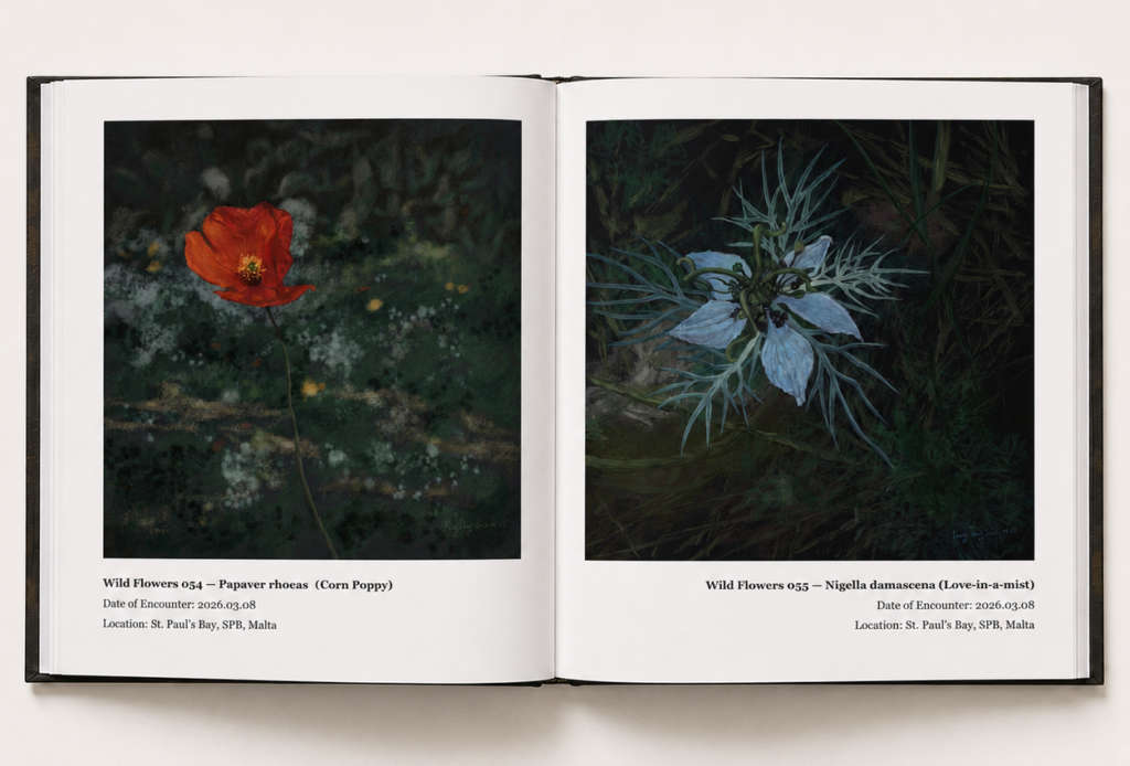 wild flowers of malta